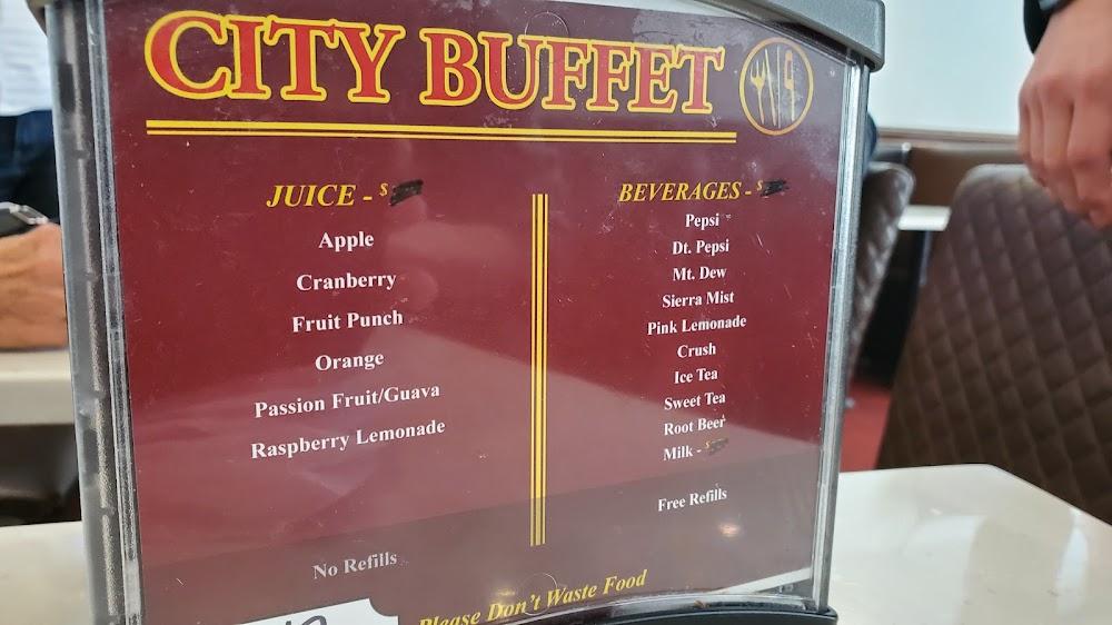 City Buffet Menu image 4